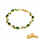Pulseira & Colar Giratório Princesa Encantados - Banhado Ouro 18K