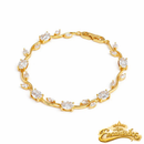 Pulseira & Colar Giratório Princesa Encantados - Banhado Ouro 18K