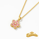 Pulseira & Colar Giratório Princesa Encantados - Banhado Ouro 18K